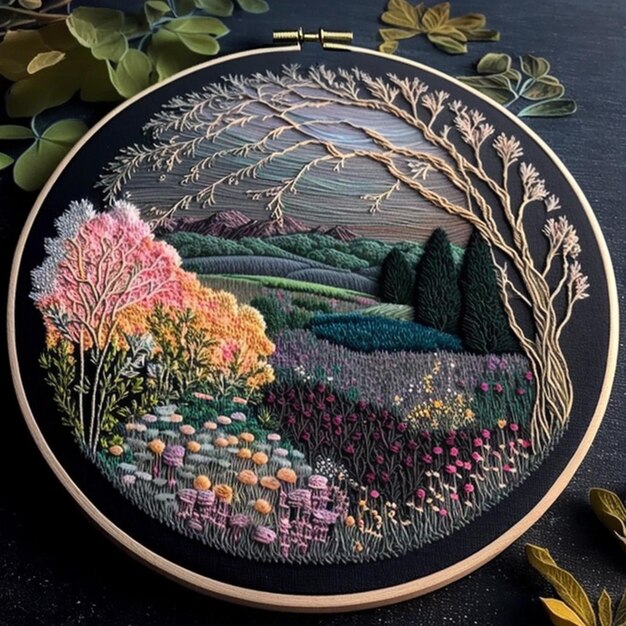 Пример премиум вышивки